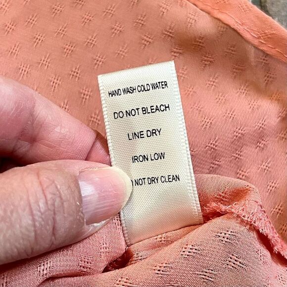 Double Zero Floral Pink Lace Boho Blouse Small - Picture 11 of 11